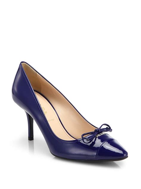 blue prada pumps|Prada pumps and ballerinas.